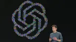 El director ejecutivo de OpenAI, Sam Altman, pronuncia el discurso principal durante la conferencia de desarrolladores de OpenAI en Fort Mason.  Foto: AFP