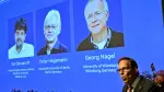 Anuncio de los ganadores del Premio Nobel de Medicina.