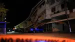 A car damaged by falling debris after an earthquake struck near the southern coast of Panama, in Penonome, Panama, October 9, 2026. REUTERS/Enea Lebrun   REFILE - UPDATING HEADLINE
