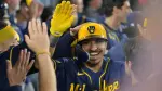 El tercera base de los Milwaukee Brewers , David Hamilton.