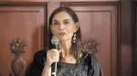 La subsecretaria de Desarrollo Cultural, Marina Núñez Bespalova, durante a conferencia del miércoles.