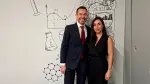 Mario Álvarez, profesor investigador y Grissel Trujillo, profesora investigadora de la Escuela de Ingeniería y Ciencias del Tecnológico de Monterrey y Co-presidente de ISBF 2026.