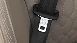 Cinturón de seguridad Volvo con leyenda haciendo homenaje al año de su creación.