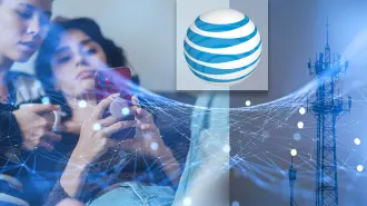 En el primer trimestre del 2023, AT&T facturó 883 millones de dólares por sus operaciones en México. Ilustración: Nayelly Tenorio.