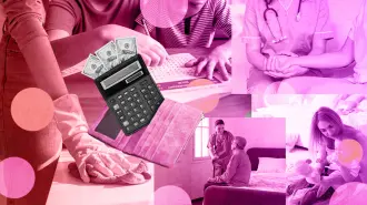 El trabajo del hogar y de cuidados no remunerado en el país equivale a 8.4 billones de pesos; el 71.5% lo aportan las mujeres y el 28.5%, los hombres. Si estas labores se pagaran, ellas percibirían un salario de 7,248 pesos mensuales; ellos, de 3,040 pesos, informó el Inegi.

Para más información del tema, visita: https://www.eleconomista.com.mx/economia/valor-trabajo-domestico-remunerado-escala-26-3-pib-20241125-735624.html
Twitter: https://twitter.com/eleconomista 
Sitio web: https://www.eleconomista.com.mx/ 
Facebook: https://www.facebook.com/ElEconomista.mx 

#ElEconomista #CapitalHumano #EETV