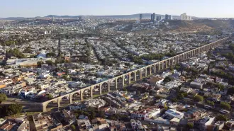 Panorámica de la capital de Querétaro.