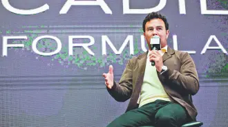 Sergio "Checo" Pérez correrá para la nueva escudería Cadillac en el 2026. Foto EE: Hugo Salazar