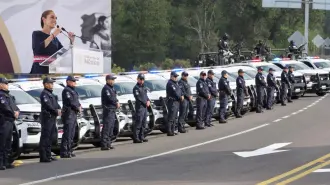 La presidenta de México informó junto con parte de su gabinete avances del Plan Michoacán.