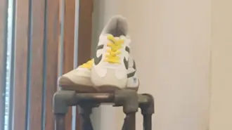 Tenis PANAM fabricados con bolsas de diálisis