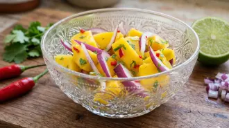 Ceviche de mango