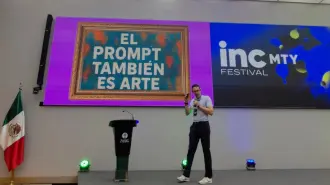 Ronan Massez durante su presentación en incMTY 2026.