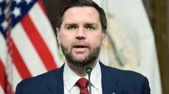 US Vice President JD Vance addresses a Fraud Task Force meeting in the Indian Treaty Room at the White House in Washington, DC, on 27 March, 2026. (Photo by Oliver Contreras / AFP)