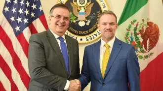 En una carta firmada este miércoles, 41 senadores de Estados Unidos pidieron al representante comercial de la Casa Blanca, Jamieson Greer, abordar las barreras comerciales pendientes con México en la revisión del T-MEC.