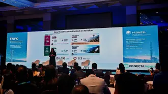 La directora general del Promtel, Elizabeth Sosa, participó en el foro Conecta Latam. Foto EE: Nicolás Lucas.