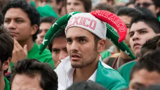 Fanáticos de futbol.