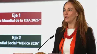 La coordinadora de los trabajos del Gobierno federal para el Mundial 2026, Gabriela Cuevas, aseguró que México ha cumplido con los compromisos establecidos por la FIFA rumbo a la inauguración de la Copa del Mundo, a siete días del arranque del torneo, aunque reconoció que aún existen obras y acciones pendientes.

Para más información del tema, visita: https://www.eleconomista.com.mx/politica/gobierno-federal-anuncia-obras-acciones-realizadas-mundial-20260604-816865.html

¡Síguenos en nuestras redes sociales para mantenerte informado!

#ElEconomista #Mundial2026