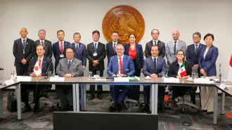 Reunión de alto nivel con representantes de la Federación Empresarial del Japón (KEIDANREN) y de la Embajada del Japón en México.