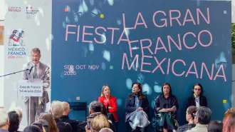 México y Francia anunciaron programa cultural de celebración.