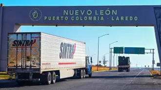 Entrada a la Aduana Puerto Colombia - Laredo.