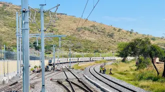 Construcción del Tren del Norte, tramo Saltillo - Nuevo Laredo.