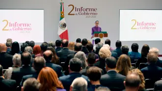 Segundo Informe de Gobierno de la presidenta de México, Claudia Sheinbaum.
