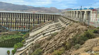 Presa Abelardo L. Rodríguez, en Tijuana, Baja California