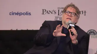 El director mexicano Guillermo del Toro acudió al fin de semana inaugural del FICM.
