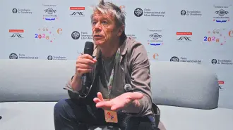 Emmanuel Carrère en la FIL Monterrey.