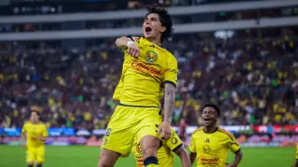 Jugadores de Las Águilas del América.