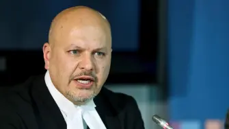 El jurista británico Karim Khan asumió este miércoles como nuevo fiscal de la Corte Penal Internacional (CPI). Foto: Reuters