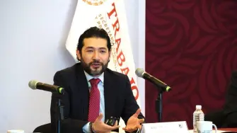 Marath Bolaños, secretario de Trabajo y Previsión Social.