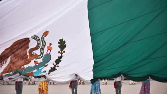 Bandera de México.