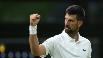 Novak Djokovic se enfrentará al tenista local Daniel Evans en la siguiente ronda de Wimbledon. Foto: Reuters