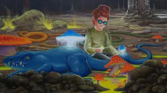 Exposición "El valle de las ánimas" de Erick Saucedo,