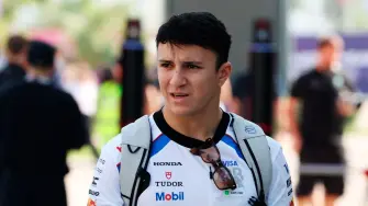 Isack Hadjar, piloto.