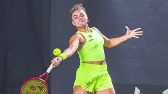 La italiana Jasmine Paolini.