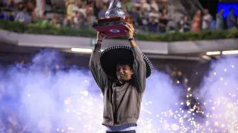 Aterrizó en el torneo mexicano como número 20 del ranking mundial.