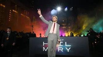 Ryan Gosling asiste al estreno en Nueva York de "Project Hail Mary".