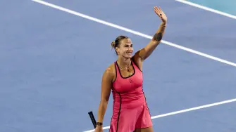 Aryna Sabalenka, tenista.