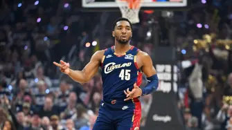 Donovan Mitchell de los Cleveland Cavaliers.