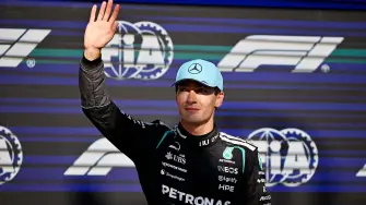 George Russell, piloto de Mercedes.