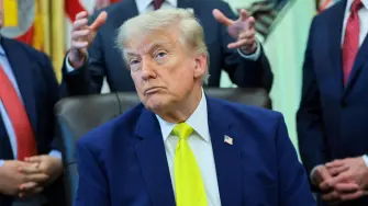 Trump dijo ​que no quería reunirse con el ⁠líder supremo de Irán, ⁠Mojtaba ⁠Jamenei.