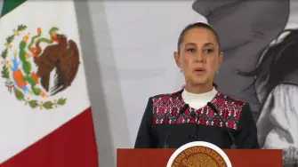 La presidenta de México, Claudia Sheinbaum Pardo, durante la conferencia matutina del jueves 25 de junio. Foto: Especial
