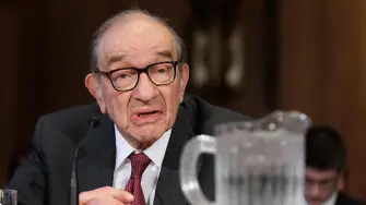 El expresidente de la Reserva Federal, Alan Greenspan.