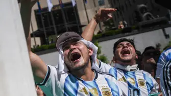 Aficionados de Argentina.