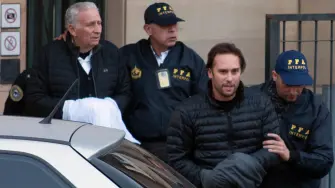 Hugo (izq.) y Mariano (der.) Jinkis, padre e hijo, propietarios de la empresa de marketing deportivo Full Play