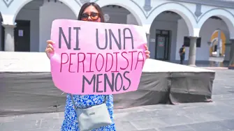 En marzo del 2020 la periodista María Elena Ferral murió a causa de impactos de bala en Papantla, Veracruz. Hasta ahora no hay sentencias por el crimen. Foto: Cuartoscuro