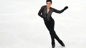 Donovan Carrillo, patinador mexicano. Foto: Reuters