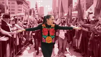 Claudia Sheinbaum Pardo será la coordinadora de los Comités de Defensa de la Cuarta Transformación. Ilustración EE: Nayelly Tenorio