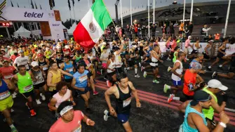 Maratón CDMX 2024. Foto EE: Eric Lugo